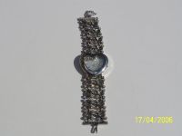 Horloge hart zilver